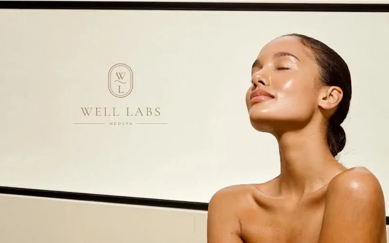 Well Labs Medspa website homepage